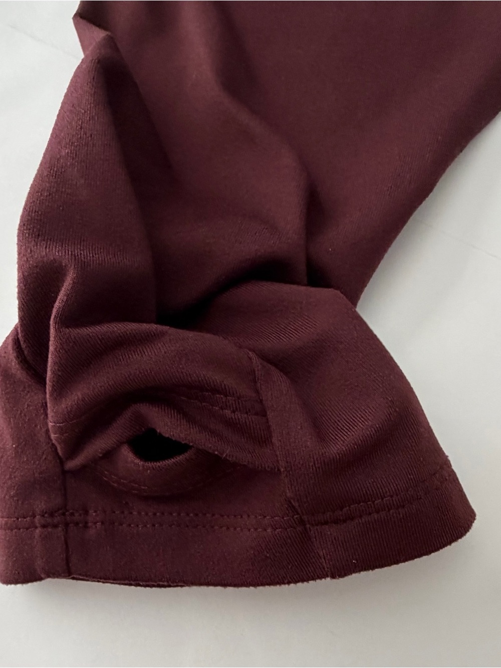 Nike Running Division Men's Hoodie Long Sleeve Maroon Gray Chevron Medium - Picture 7 of 9
